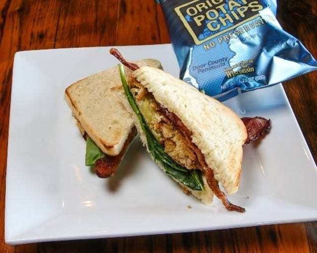 Fried Green Tomato BLT.